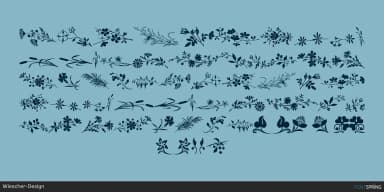 Floralissimo by Wiescher-Design — Dingbats Font — thumbnail 1