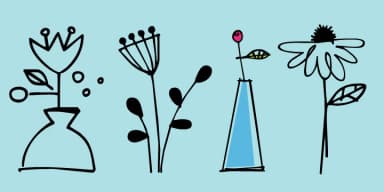 Flower Doodles by Outside the Line — Dingbats Font — thumbnail 3