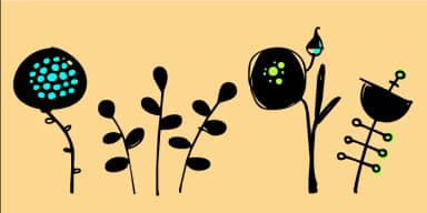 Flower Doodles by Outside the Line — Dingbats Font — thumbnail 4