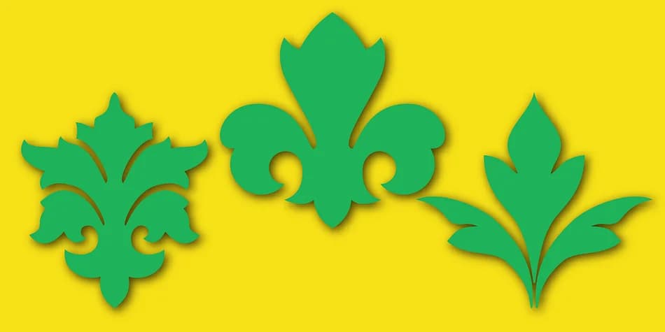 FoliageOrnaments by Gerald Gallo Fonts — Dingbats Font