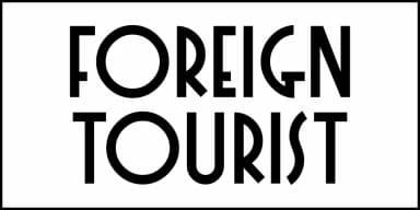 FOREIGN TOURIST JNL by Jeff Levine Fonts — Decorative Font — thumbnail 2