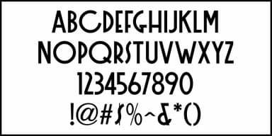 FOREIGN TOURIST JNL by Jeff Levine Fonts — Decorative Font — thumbnail 3