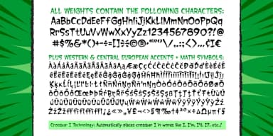 Forked Tongue by Comicraft — Decorative Font — thumbnail 5