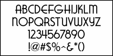 FORMAL EVENT JNL by Jeff Levine Fonts — Decorative Font — thumbnail 3