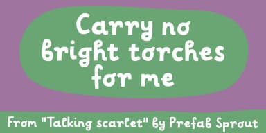 Four Minutes Ago by Bogstav — Display Font — thumbnail 3