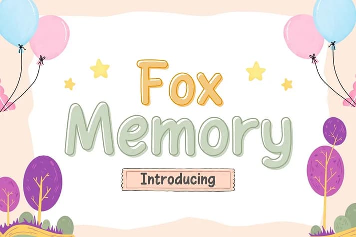 Fox Memory by Fox7 — Decorative Font