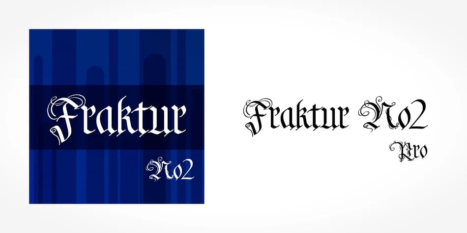 Fraktur No2 Pro by SoftMaker — Blackletter Font