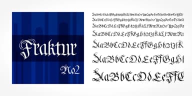 Fraktur No2 Pro by SoftMaker — Blackletter Font — thumbnail 5