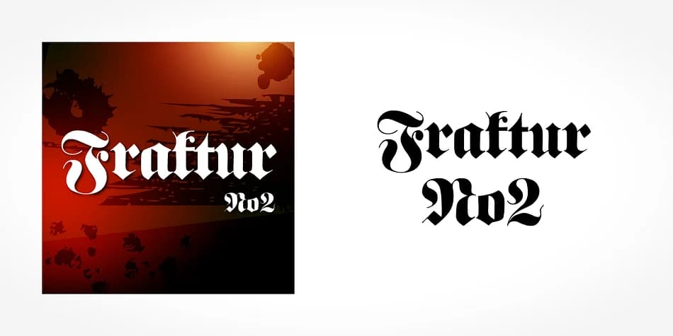 Fraktur No2 by SoftMaker — Blackletter Font