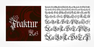 Fraktur No3 Pro by SoftMaker — Blackletter Font — thumbnail 5