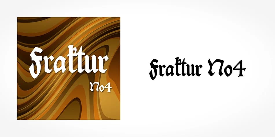 Fraktur No4 by SoftMaker — Blackletter Font