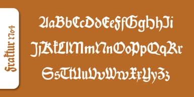 Fraktur No4 by SoftMaker — Blackletter Font — thumbnail 2