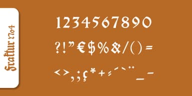 Fraktur No4 by SoftMaker — Blackletter Font — thumbnail 3