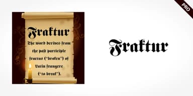 Fraktur Pro by SoftMaker — Blackletter Font — thumbnail 1