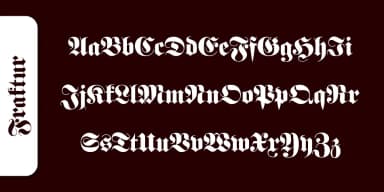 Fraktur Pro by SoftMaker — Blackletter Font — thumbnail 2
