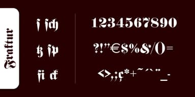 Fraktur Pro by SoftMaker — Blackletter Font — thumbnail 3