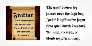 Fraktur Pro by SoftMaker — Blackletter Font — thumbnail 4