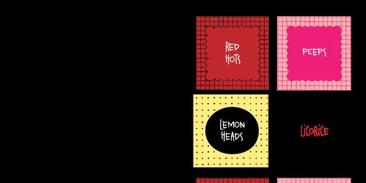 Frames and Banners by Outside the Line — Dingbats Font