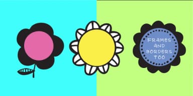 Frames and Borders Too by Outside the Line — Dingbats Font — thumbnail 3