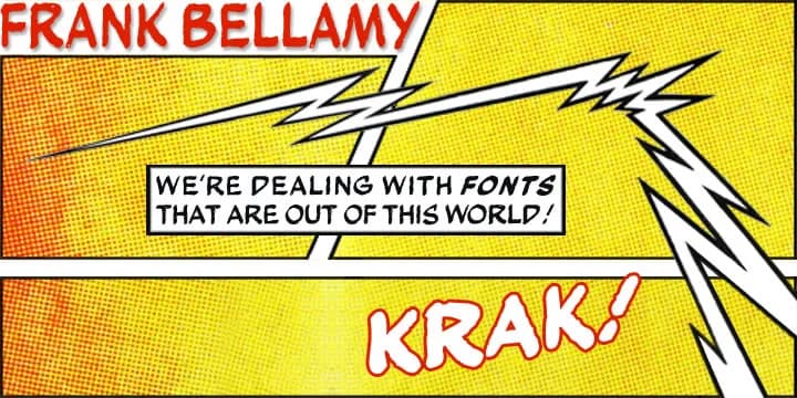 FRANK BELLAMY by K-Type — Decorative Font