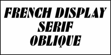 French Display Sans JNL by Jeff Levine Fonts — Decorative Font — thumbnail 4