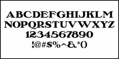 FRENCH FILM JNL by Jeff Levine Fonts — Decorative Font — thumbnail 3