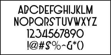 FURNISHINGS JNL by Jeff Levine Fonts — Decorative Font — thumbnail 3