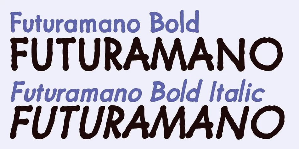 Futuramano by Wiescher-Design — Decorative Font
