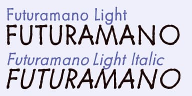 Futuramano by Wiescher-Design — Decorative Font — thumbnail 6