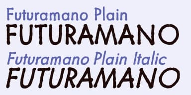 Futuramano by Wiescher-Design — Decorative Font — thumbnail 7