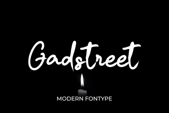 Gadstreet by Ayska — Script Handwritten Font
