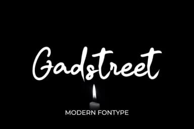 Gadstreet by Ayska — Script Handwritten Font — thumbnail 1