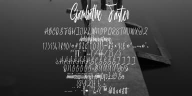 Gambathe Faster by Ayska — Script Handwritten Font — thumbnail 2