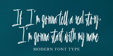 Gambathe Faster by Ayska — Script Handwritten Font — thumbnail 4