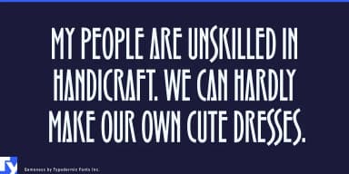 GAMENESS by Typodermic Fonts Inc. — Decorative Font — thumbnail 3