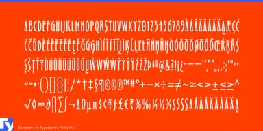 GAMENESS by Typodermic Fonts Inc. — Decorative Font — thumbnail 5