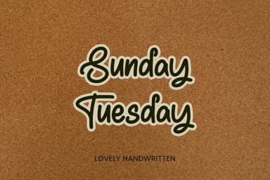 Gangerty by Ayska — Script Handwritten Font — thumbnail 3