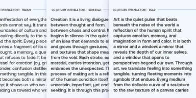 GC Arturm by Glyphonic — Display Font — thumbnail 4