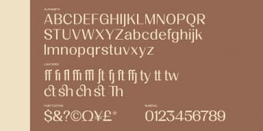 GC Clova by Glyphonic — Display Font — thumbnail 2