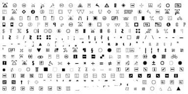 GDR Traffic Symbols by Typo Graphic Design — Dingbats Font — thumbnail 5