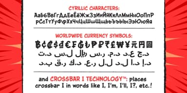 Geek Speak by Comicraft — Decorative Font — thumbnail 4