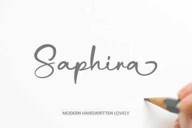 Genisse by Ayska — Script Handwritten Font — thumbnail 3