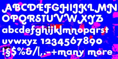 Geometra Rounded Deco by Wiescher-Design — Decorative Font — thumbnail 2