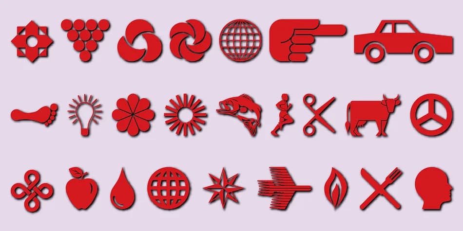 GG Dingbats by Gerald Gallo Fonts — Dingbats Font