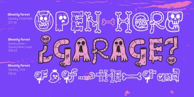 GHOSTLY FOREST by Rodrigo Typo — Dingbats Font — thumbnail 10