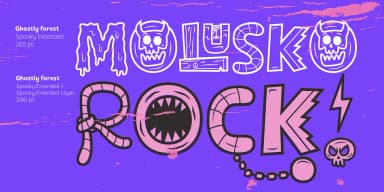 GHOSTLY FOREST by Rodrigo Typo — Dingbats Font — thumbnail 7