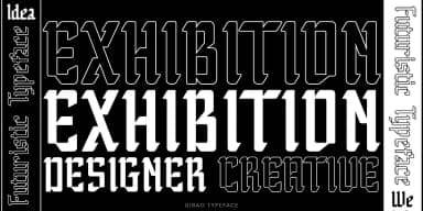 Gibao by TypeClassHeroes — Blackletter Font — thumbnail 5