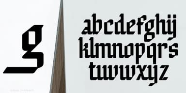 Gibao by TypeClassHeroes — Blackletter Font — thumbnail 7