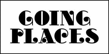 GOING PLACES JNL by Jeff Levine Fonts — Decorative Font — thumbnail 2