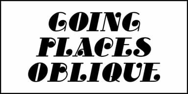 GOING PLACES JNL by Jeff Levine Fonts — Decorative Font — thumbnail 4
